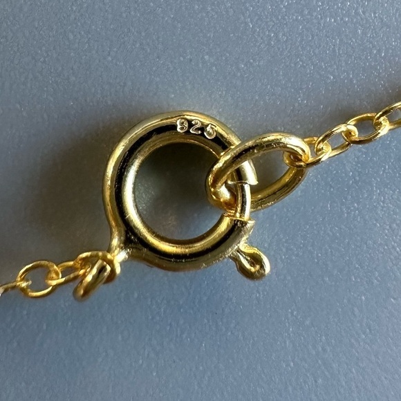14K Gold Vermeil Snake Necklace - Picture 9 of 13